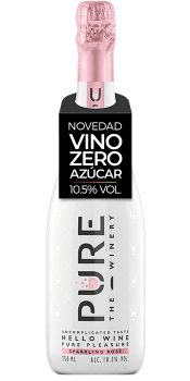 Vino Espumoso Rosado PURE The Winery 